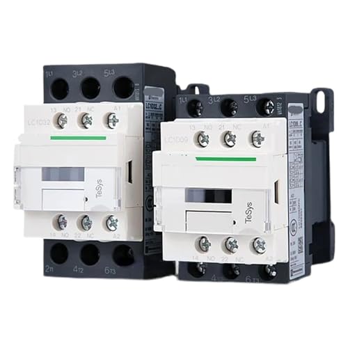 Contactor de CA lc1d09 evita sobrecargas en motores con bobina de 110v de alta respuesta