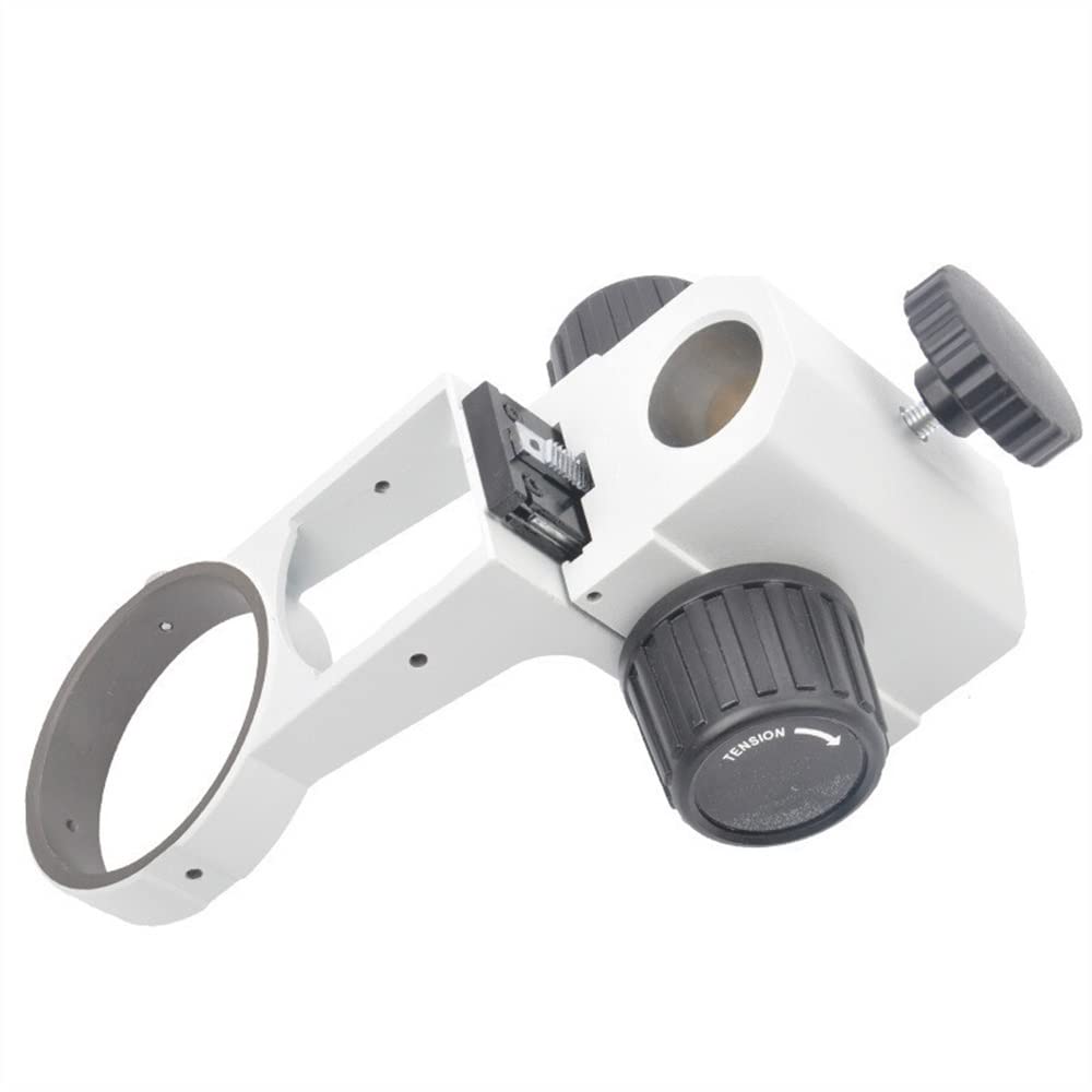 Microscope Stereo Microscope Bracket Lens Aperture 76mm Microscope Column Aperture 32mm Focusing Bracket