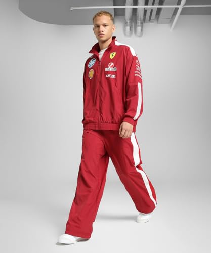 Chaqueta PUMA Scuderia Ferrari Race T7 extragrande ropa deportiva motorsport hombre 2025 5