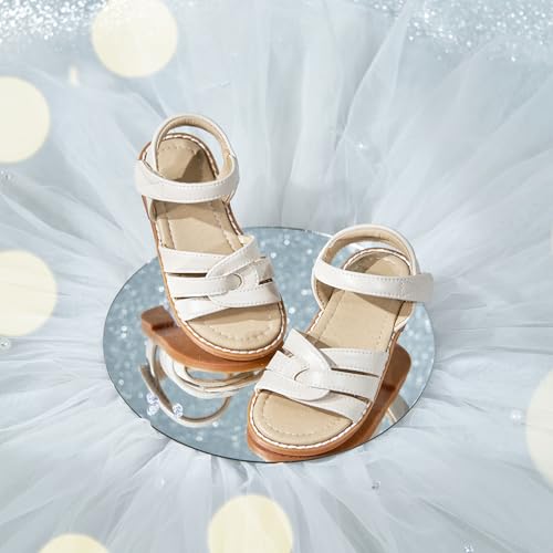 Image of ESTINE Toddler /Little Kid Girls Bow Open Toe Flat Evening Dress Sandals