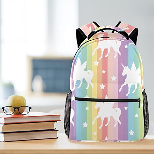 Sac à dos de voyage coloré arc-en-ciel, le cadeau idéal pour le campus - 6