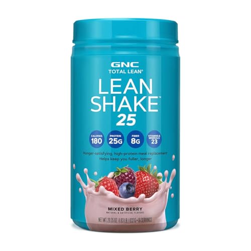 GNC Total Lean Lean Shake 25 - Mixed Berry (16 Servings)