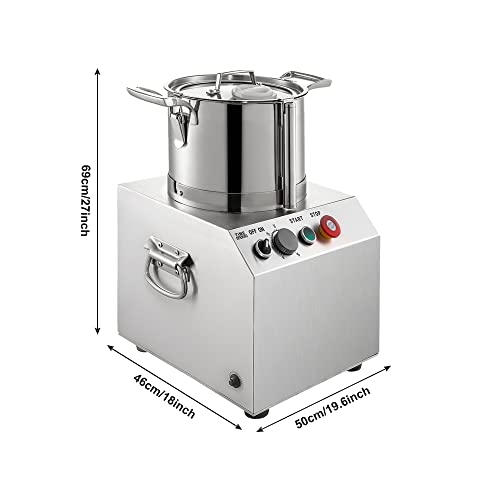 Picadora eléctrica de carne, 750 W, antiadherente, automática, 200-230 piezas/min, certificado CE/FCC/CCC/PSE, capacidad de 15 litros