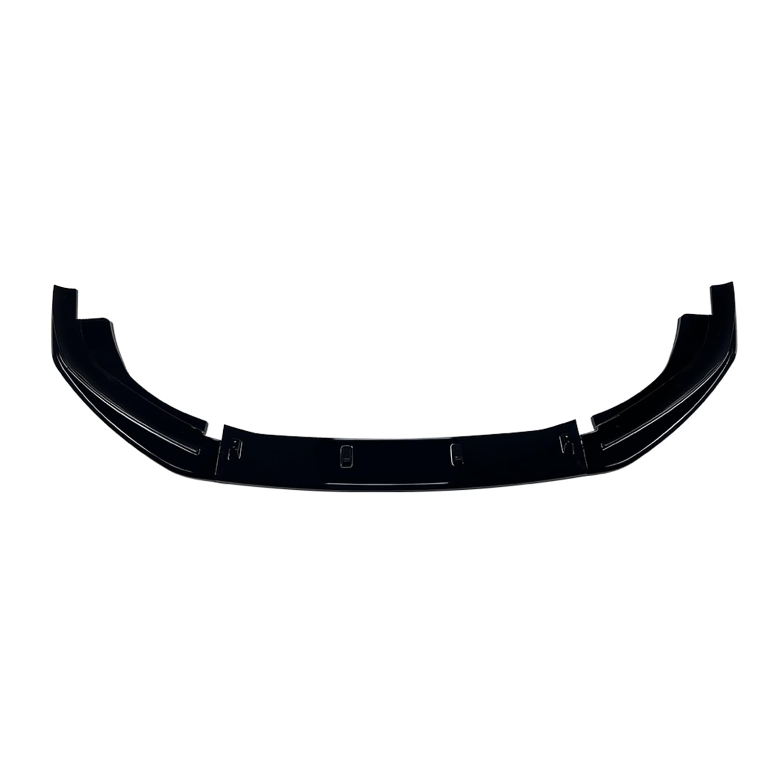 Kit spoiler paraurti anteriore per Volkswagen VW Golf 6 MK6 R 2010 – 2013 nero lucido, effetto fibra di carbonio