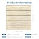 COMSTICKC 3D Wandpaneele Selbstklebend Holzoptik,10 Stück 30x30 cm, 3D Wandverkleidung Selbstklebend Holzoptik Tapete 3D PVC Wandpaneele für Innenwanddekoration, Helle Holzmaserung