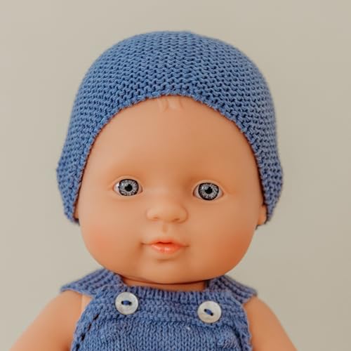Muñeca Realista Miniland de 32 cm con Vainilla miniatura 2