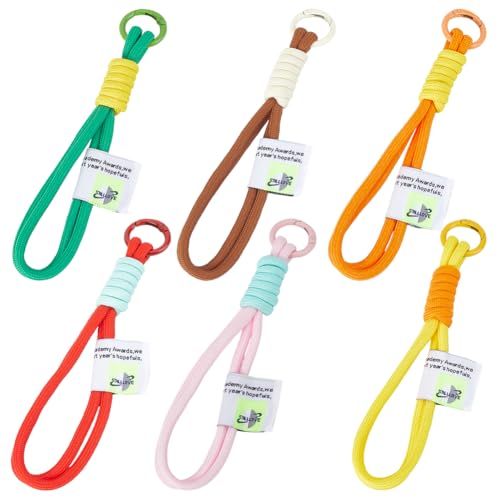 Anneaux tissés anti-perte SUNNYCLUE pour sécuriser votre porte-clés tressé sur vos sacs