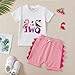Cevoerf Baby Girl Second Birthday Outfit 2nd Dinosaur Two T-shirt Shorts Set Two Years Old Birthday Outfit Girl