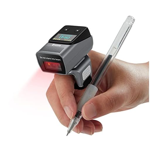 Wearable Bluetooth Ring Barcode Scanner