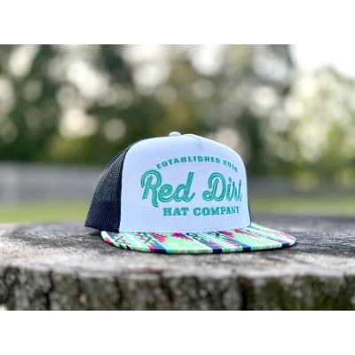 Image of Red Dirt Hat Company Aztec Print Adjustable Snapback Hat