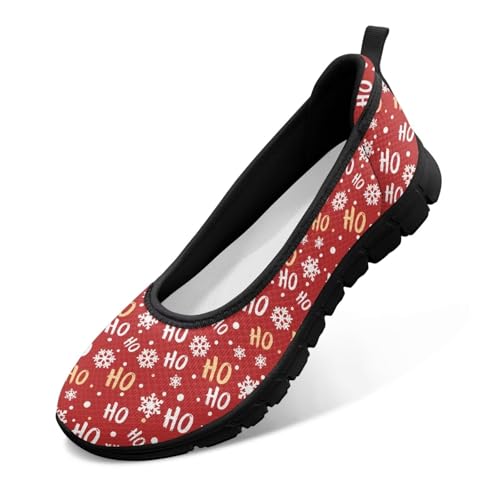 Image of Walking Shoes Women Breathe Mesh Slip On Sneakers Women Comfortable Lightweight