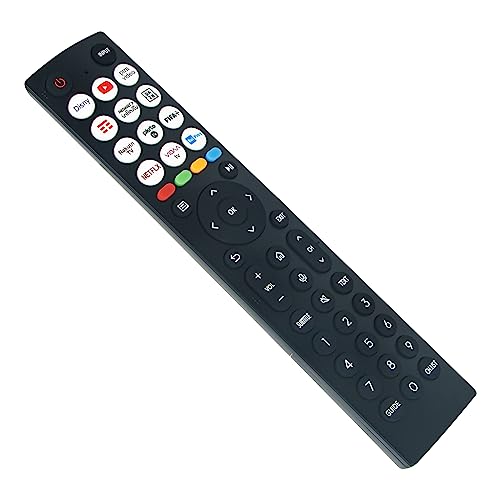 ERF2N36 VINABTY Replace Voice Remote Control Fit for HISENSE TV 5A63H 65A63H 75A63H ERF3A80 ERF3B8OH ERF3D8OH(0012) ERF3E8OH(0012) ERF3180H(0012)