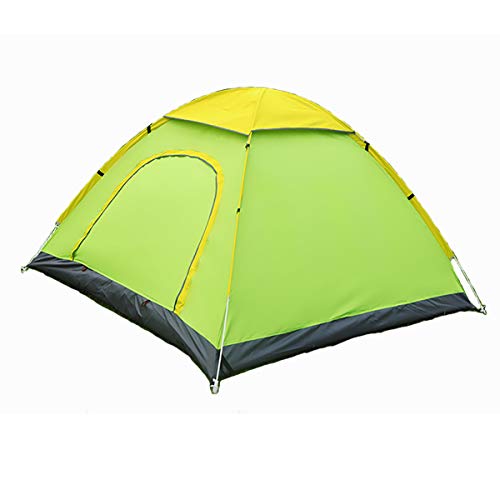 Carpa instantánea pop up para camping 3 a 4 personas verde miniatura 1