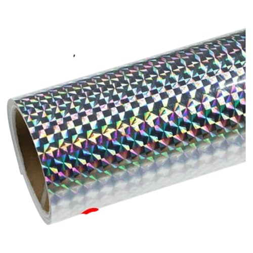 MSllver 5 Trackier Metier-1 Roll Lure Building Jig Squid Skin Holographic Adhesive Film Sticker Flash Tape Sabiki Bait Decal Fly Tying Material