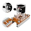 Wood Trimmer Router Base, 2 in 1 Fastener Slotting Bracket, Compact Wood Palm Base, for Inside Diameter 65mm Trimming Machine, for Grooving for Cabinet Wardrobe Closet Furniture