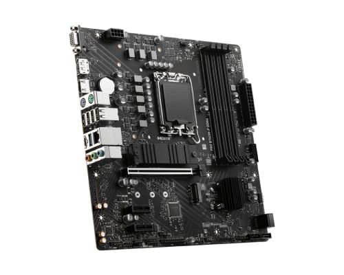 Image of MSI PRO B760M-P DDR4 ProSeries Motherboard (Supports 12th /13th /14th Gen Intel Processors,LGA 1700,DDR4,PCIe 4.0,M.2,USB 3.2 Gen2,HDMI /DP,mATX),(Pack of 10)