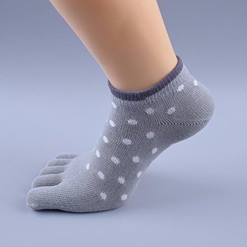 Women's Low Cut Toe Socks Ankle Cotton Running Socks(Pack of 5/6) - Image 2