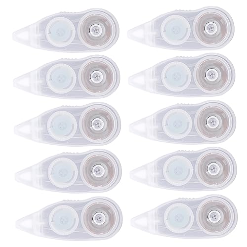 Angoily Correction Tapes Eraser 10pcs Double Sided Adhesive Dots Stick Wipe Out Tape Neat and Smooth for