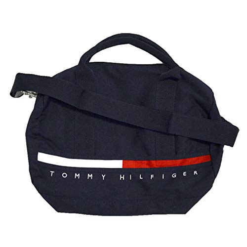 Tommy Hilfiger Big Logo Large Duffle Bag (Navy Blue)2