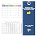 3 Pack Magnetic Dry Erase Fridge Calendar Whiteboard Set,14.6