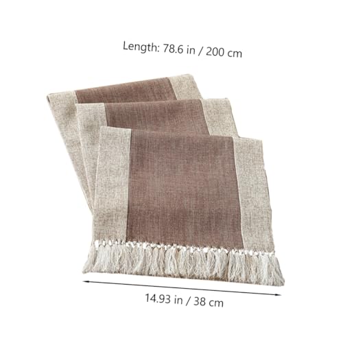Chemin de table Cabilock en coton double pour protéger vos meubles des rayures - 3