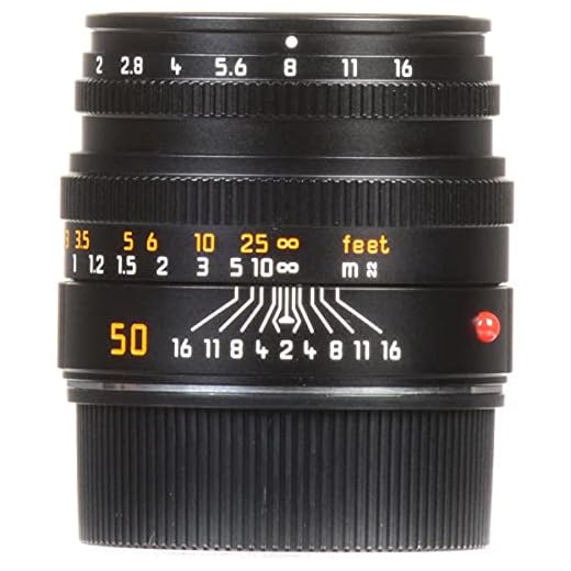 Leica 50mm f/2.0 Summicron M Lens