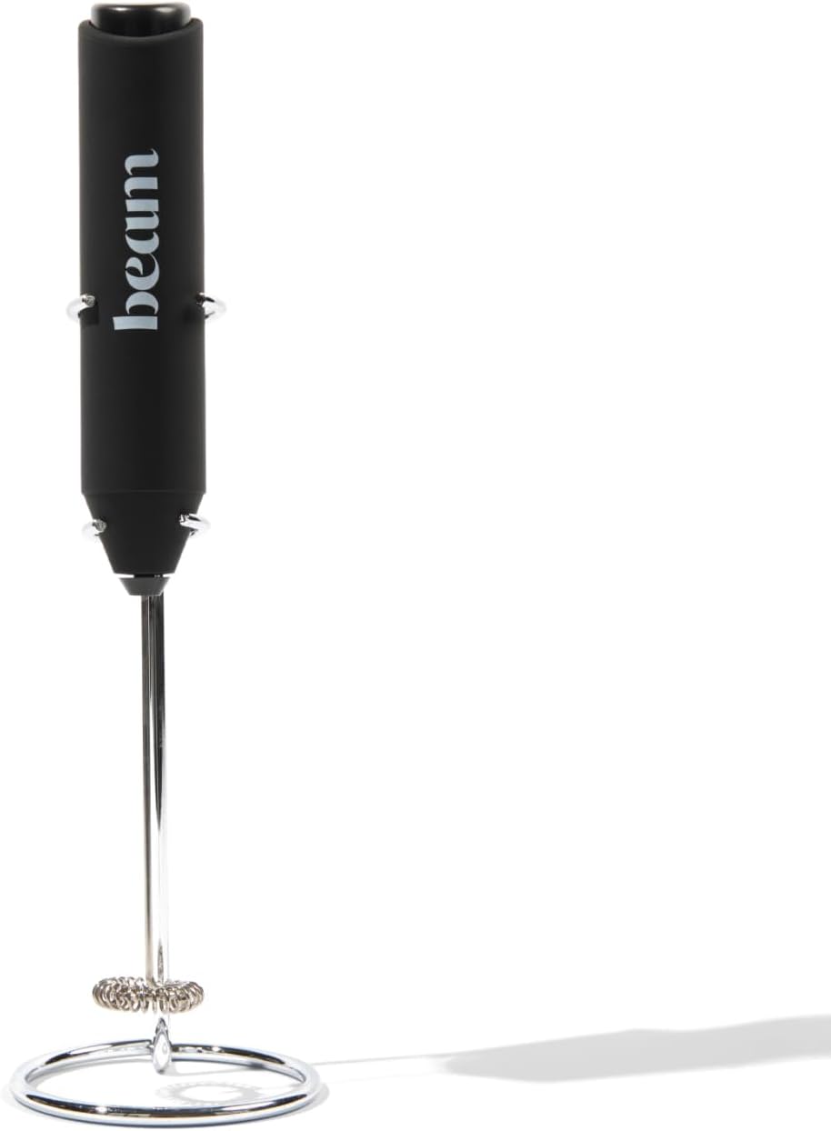 Beam Frother, Perfect for Mixing your Beam Dream Sleep Powder, Handheld Drink Mixer, Electric Whisk Foam Maker, Also for Coffee, Lattes, Cappuccino, Matcha, Hot Chocolate & Creamer, With Two Batteries Beam Frother, Perfect for Mixing your Beam Dream Sleep Powder, Handheld Drink Mixer, Electric Whisk Foam Maker, Also for Coffee, Lattes, Cappuccino, Matcha, Hot Chocolate & Creamer, With Two Batteries