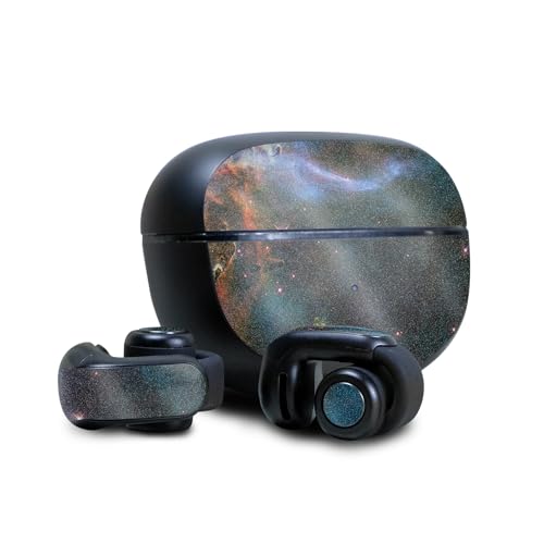 Image of Glossy Glitter Skin Compatible with Bose Ultra Open Earbuds - Eagle Nebula - Premium 3M Vinyl Protective Wrap Decal Cover - Easy to Apply | Crafted in The USA by MightySkins