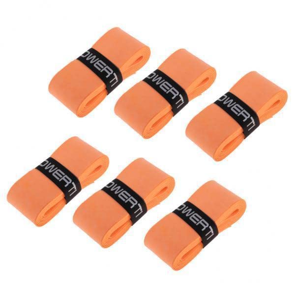 SECRET DESIRE Creations 2x6 Pieces Tennis Badminton Squash Racket Grip Overgrip Tape Orange-image-35