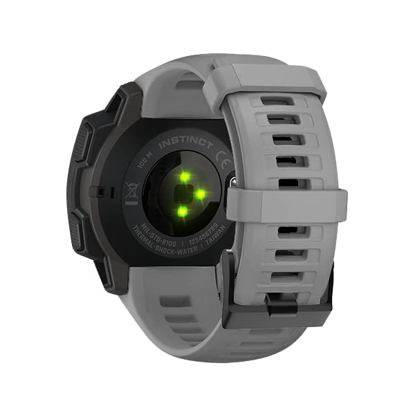 Bracelet Garmin Instinct silicone 22 mm étanche et résistant