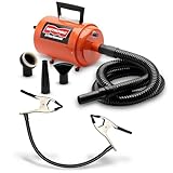 METROVAC Groomers 3rd Arm GTA-1 18" Bundle with Air Force Commander Variable Speed