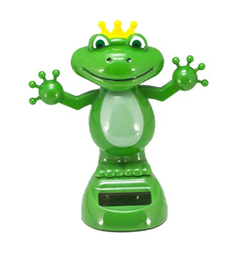Anik-Shop Solar WACKELFIGUR Tanzende Frosch 11cm Solarfigur Hulla Solarwackelfigur Figur 4 Cover