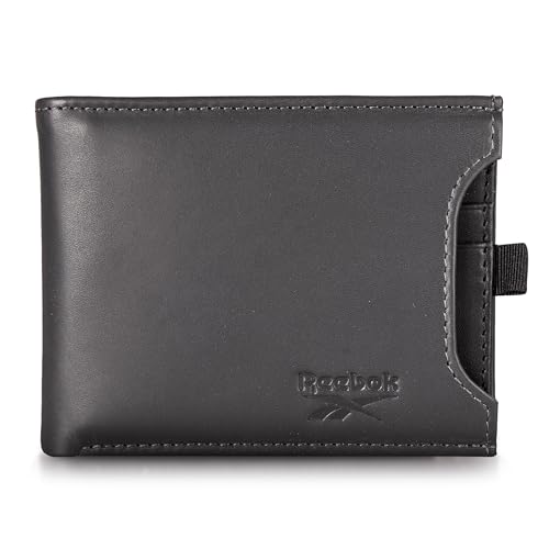 Portefeuille Reebok homme RFID durable et léger avec emplacements cartes