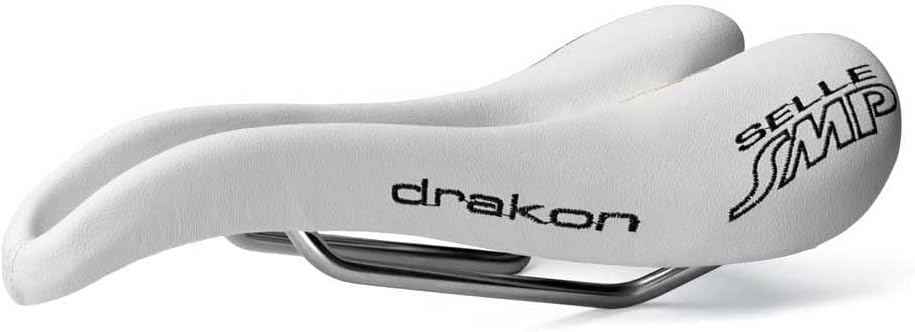 Selle Smp Drakon Saddle White, 138Mm