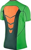 Nike Pro Combat Hypercool Fitted Crew-Lt Green Spark