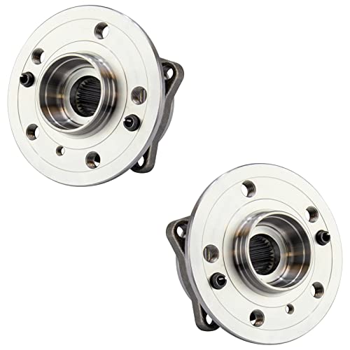 Image of TRQ Front Left and Right Wheel Bearing and Hub Assembly Set 2 Piece Compatible with 2016-2018 Mercedes-Benz GLE350 2016-2019 GLE63 AMG 2017-2019 GLS450 2013-2016 GL450 2013-2016 GL550 2013-2016 GL350