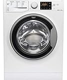 Hotpoint RDSG 86207 S EU Independiente Carga frontal A Blanco - Lavadora-secadora (Carga frontal, Independiente, Blanco, Izquierda, Botones, Giratorio, 58 L)