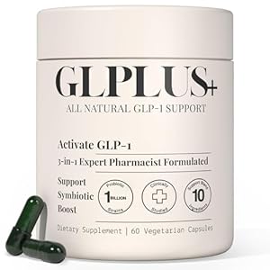 GLP-1 Supplement for Women and Men | Hunger & Metabolism Support – Pharmacist Formulated Support | 10-in-1 Probiotic and Prebiotic (60 Capsules)