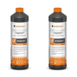 2 Flaschen Ambratec Finito Abflussreiniger Rohrreiniger