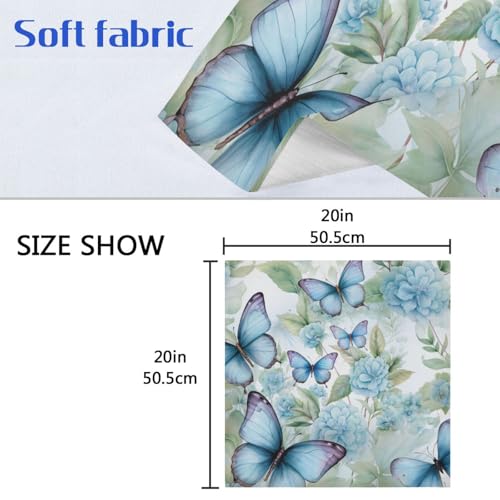 Servilletas de Tela Senya Mariposas Multicolor Pack 6 miniatura 6