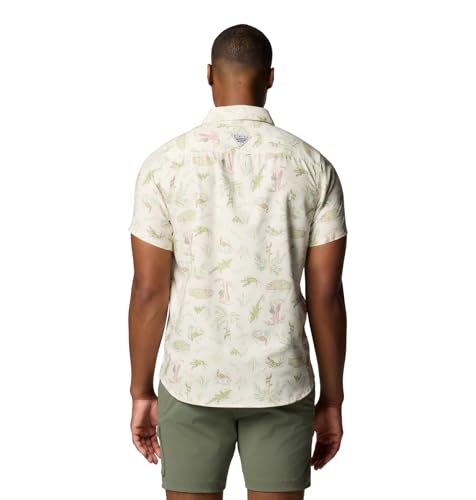 Columbia Men's PFG Uncharted Printed Short Sleeve Shirt2