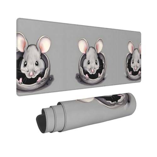 Alfombrilla de mouse extragrande para proteger el escritorio y evitar zonas estrechas 2