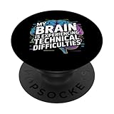 Brain Error Humor Technical Difficulties Nerd
