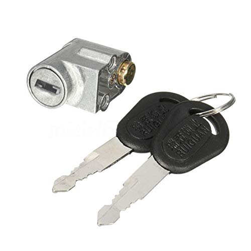 Tookie Portable Anti-Theft Key Lock, Silver, 15mm Lock Cylinder, 70g
