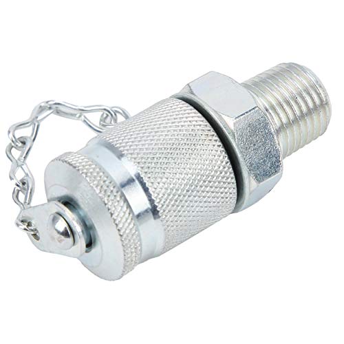 Image of High-Pressure Hydraulic Testing Adapter with High-Temperature Resistance and ZG1 /4 Thread for Hydraulic Systems (Compatible with Standard Test Equipment)