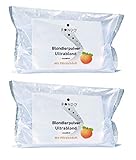 Rondo Blondierpulver Ultrablond 500g Beutel mit Pfirsich-Duft Blondierung (2 Beutel)