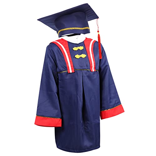 Uniforme de graduación preescolar para ceremonias en el jardín de infantes