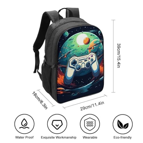 Sac à dos manga imprimé 3D avec grand compartiment ergonomique - 2