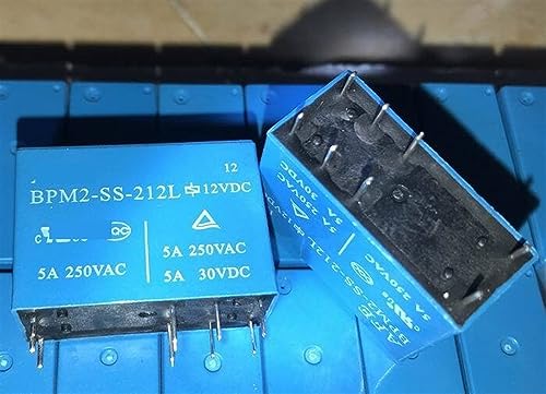 Relé 8 pines BPM2-SS-205L componente electrónico 12V 5A 2
