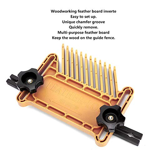 Feather Board, Woodworking Feather Board, Plastic Chamfer Groove Featherboard - Image 2